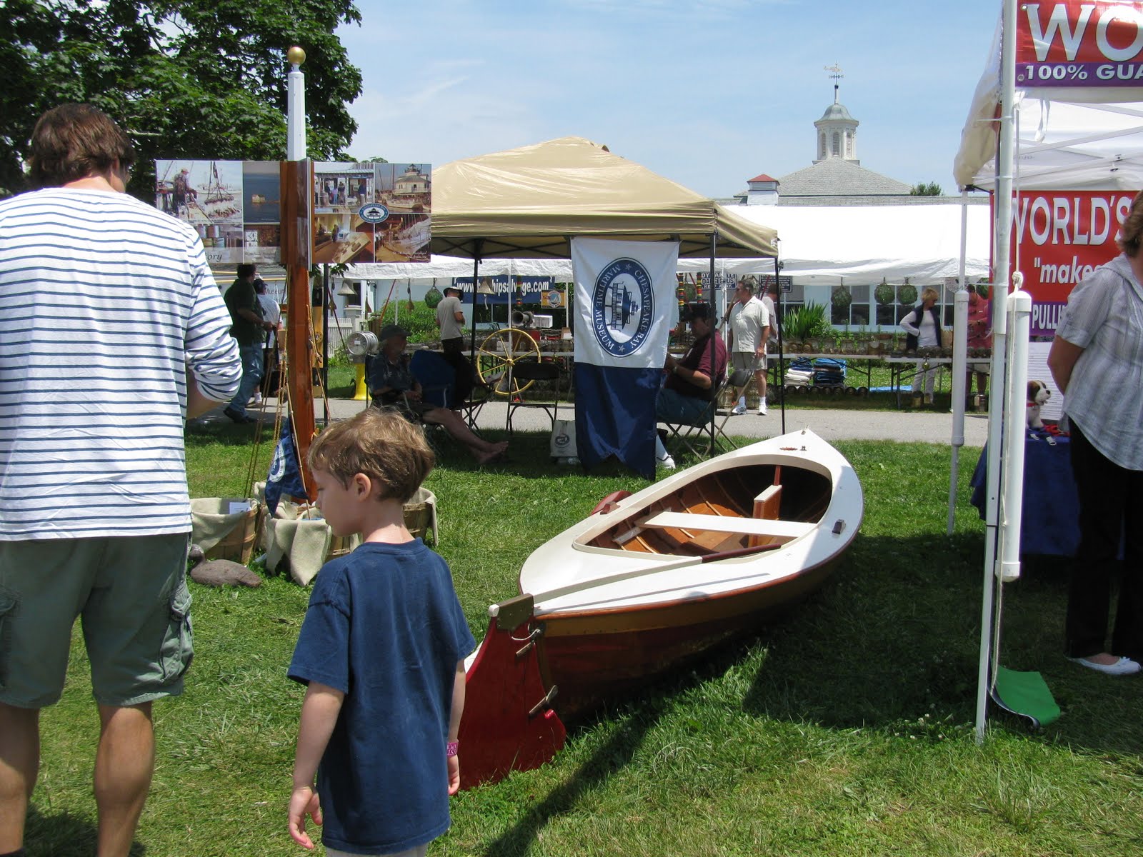 cbmm participated at the wooden boat show at mystic 2011