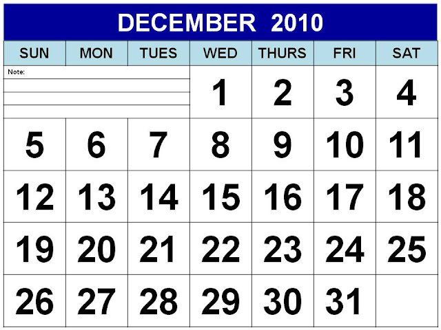 yearly calendar 2010. yearly calendar 2010 printable