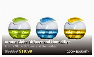 Groupon, Viggle Mom, Aroma Balls, Humidifier, Diffuser, Aroma Globe, Snapmaster