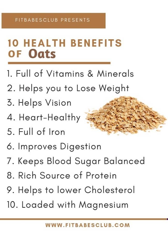 10 Health Benefits of Oats