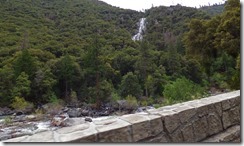 Waterfall, not sure if it is in our out of Yosemite