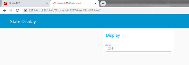 node red dashboard