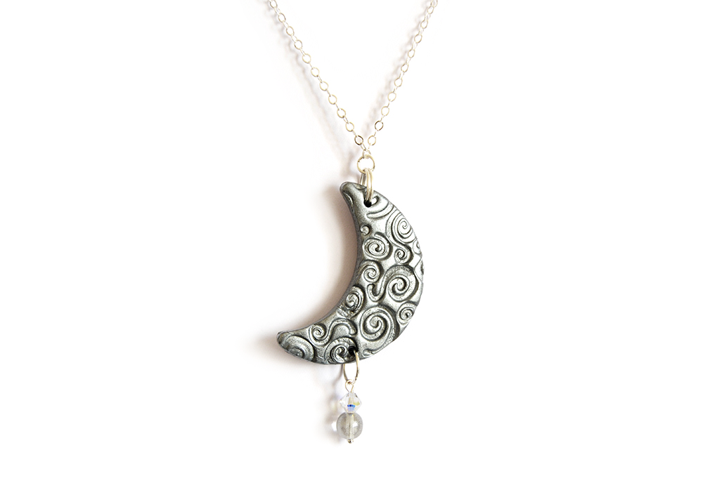 http://www.etsy.com/listing/167042315/moon-necklace-in-silver-polymer-clay?ref=shop_home_active_27