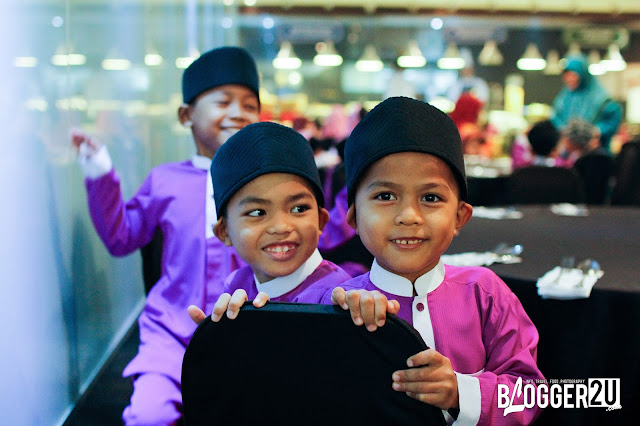 Anak-anak yatim dari Pusat Jagaan Kasih Murni, Taman Keramat, Kuala Lumpur.