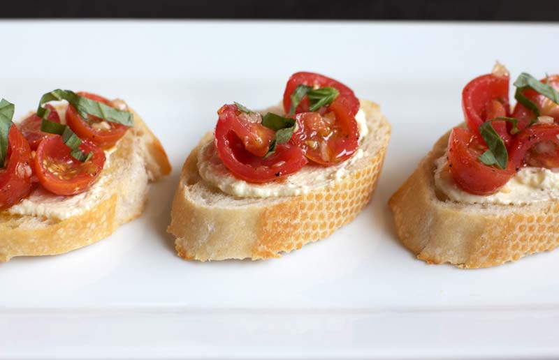 A Less Processed Life: What I'm Bringing to the Party: Bruschetta with Whipped Feta and Fresh ...