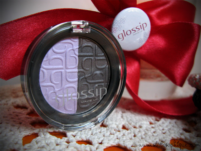 Glossip Make Up - Silk Duo Eyeshadow 01 Once upon a time