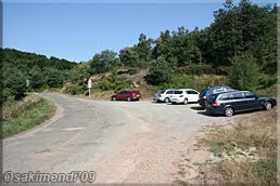 Zona de aparcamiento en el Pto. de Ribas