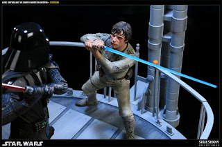 I Am Your Father - Luke Skywalker VS Darth Vader on Bespin Diorama