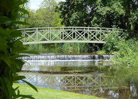 Bridge over the River Piddle, Athelhampton House, Dorset