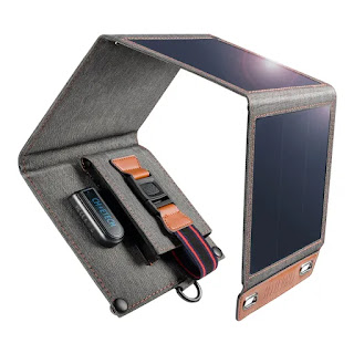 CHOETECH Solar Charger 14W USB Foldable