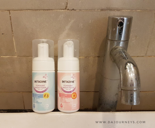 Review Betadine Feminine Wash Foam dan Wipes