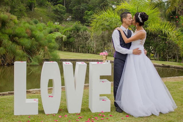 Casamento romantico