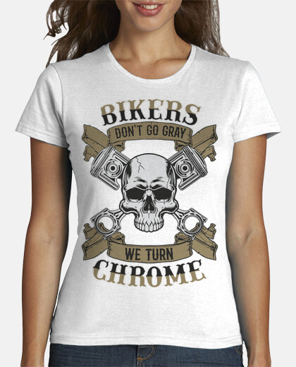 Camisetas Mujer - BIKERS CHROME