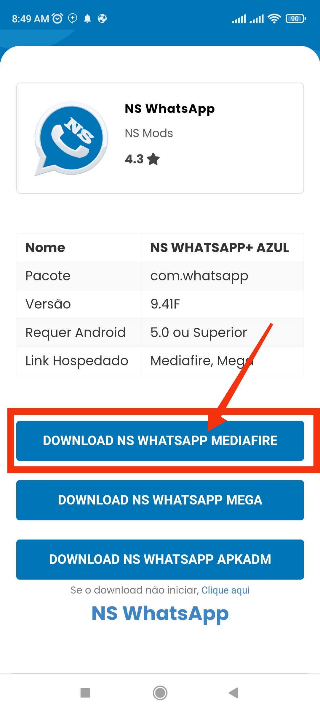 Download NS Whatsapp