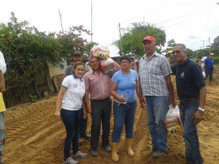 Empresa Polar entregó 10.000 kilos de alimentos a víctimas de inundaciones en Guasdualito