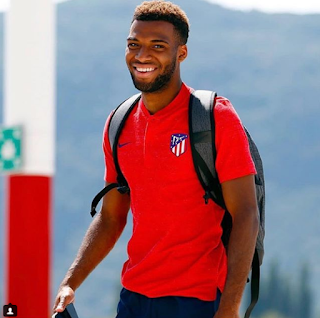 Foto Thomas Lemar Bergabung dengan Atletico Madrid