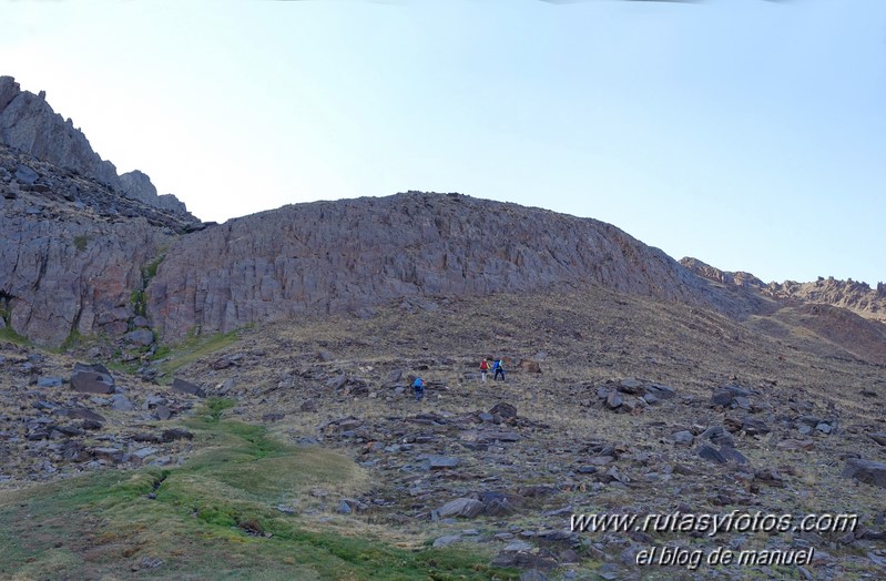 Puntal de Loma Púa - Pico del Sabinar - Pico del Púlpito - Puntal de Terreras Azules