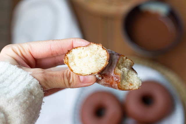 receta de donuts de chocolate