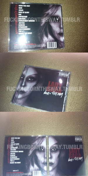 lady gaga born this way album tracklist. Possible Born This Way CD