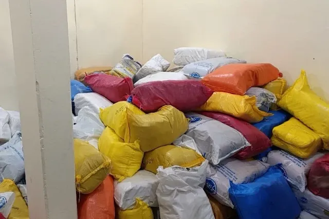حجز 12 طناً من الأكياس البلاستيكية بقرية با محمد
