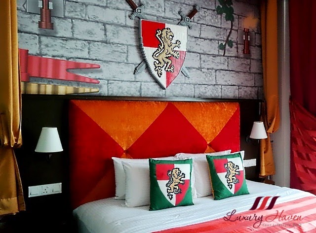 legoland hotel malaysia kingdom room king size bed