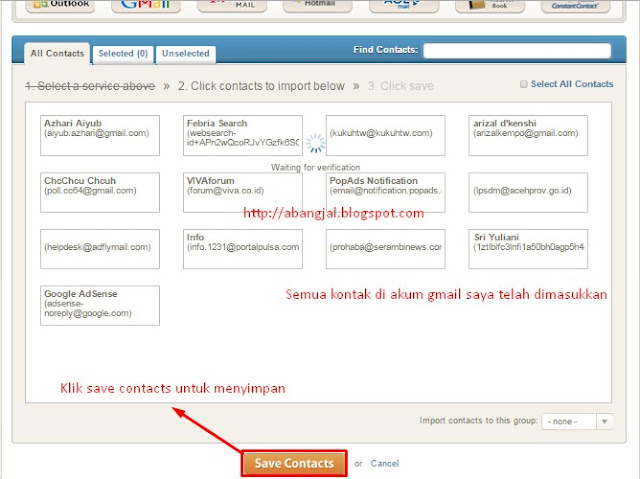 Cara Membuat Laman Contact Us Di Blogger