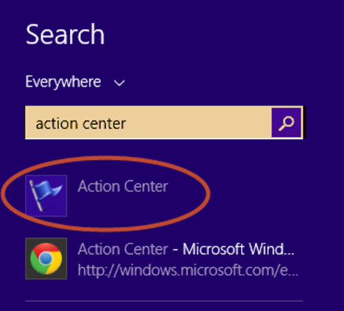 Windows Defender-1-Action Center
