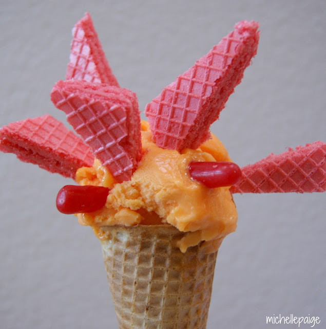 Olympics Torch Dessert Cone @michellepaigeblogs.com