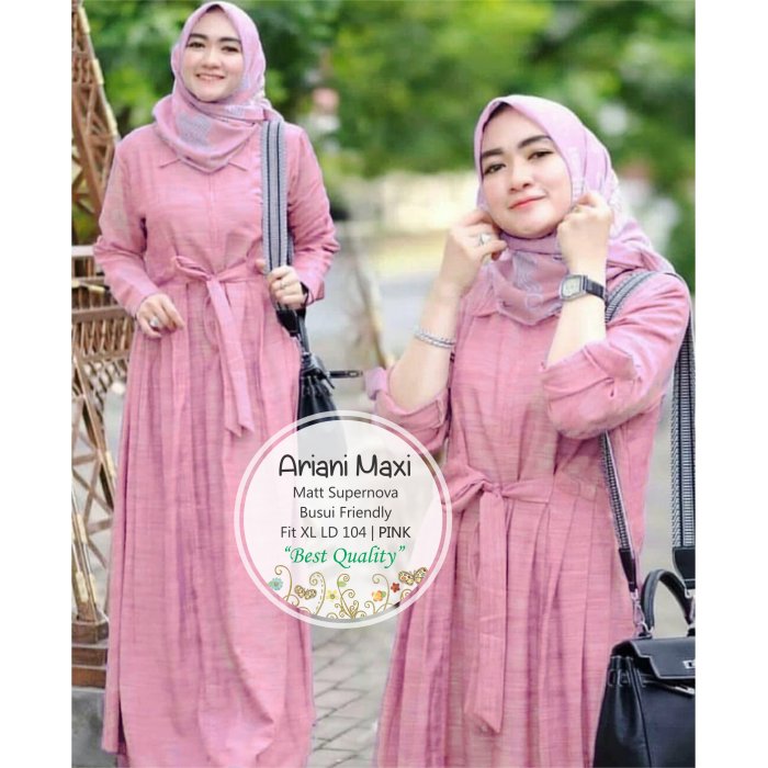 SB Ariani Maxi Jual Baju Busana Muslim Dress Ariani Maxi