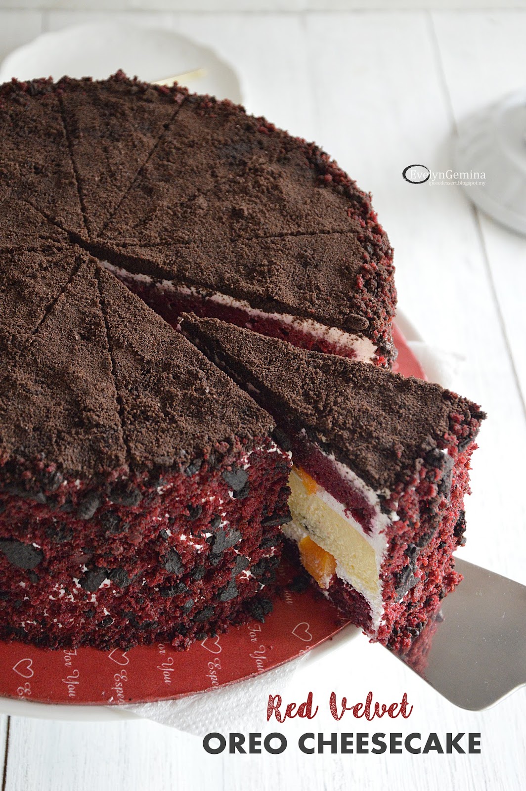 RED VELVET OREO CHEESECAKE special price for this month!!!