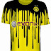 Nova camisa do Borussia Dortmund não agrada torcedores, que desenham sugestões