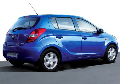 blue color Hyundai i20 Diesel Asta