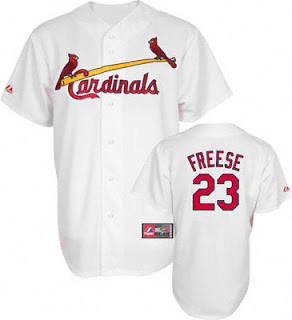 David Freese St. Louis Cardinals 2011 World Series Jersey