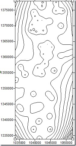 F30 Mapa de desviaciones estandar