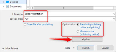 Cara Menyimpan Presentasi Microsoft PowerPoint Menjadi File PDF