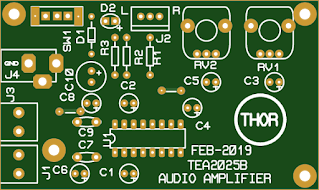 Making A Stereo Audio Amplifier With TEA2025B