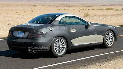 2012 Model Mercedes SLK new spyshots