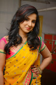 Leema glamorous photos in half saree-thumbnail-3