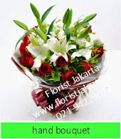 Hand Bouquet Mawar di Florist Jakarta