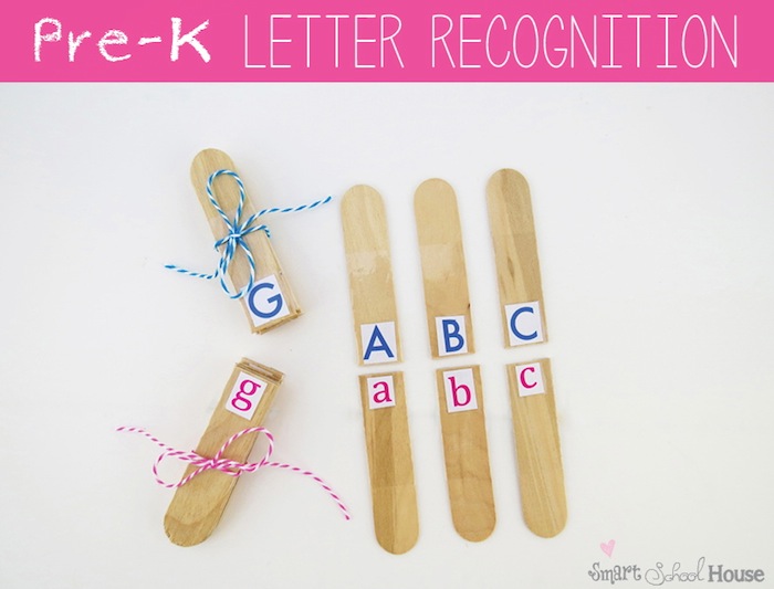 pre k letter recognition activity
