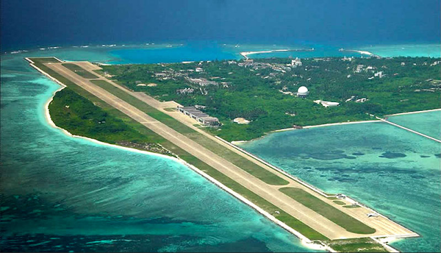 Pemandangan Pulau Paracel di Tiongkok Selatan