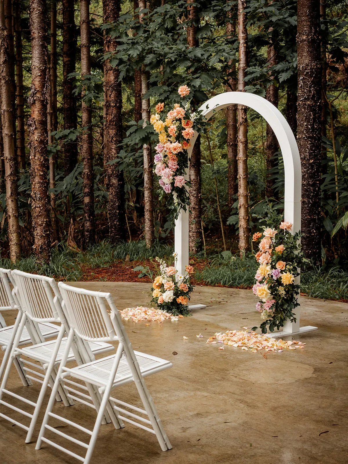 coastal rainforest wedding venue solis estate wedding photographer images by sean reefman photography