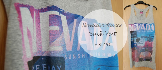 Primark Nevada Racer Back Vest, £3