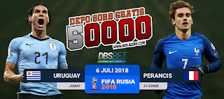 uruguay vs perancis piala dunia 6 juli 2018