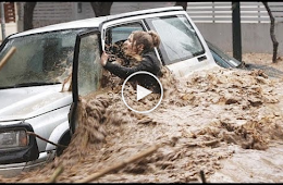 DANGEROUS FLASH FLOOD CAUGHT ON TAPE
