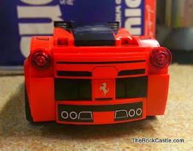 LEGO vehicles Ferrari set 75899 LaFerrari model car back rear end