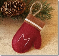 Felt mitten Etsy