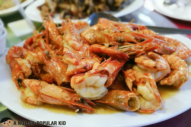 Buttered Prawns of Huey Ying Chinese Seafood Restaurant
