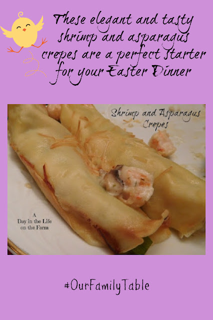 Shrimp and Asparagus Crepes pin