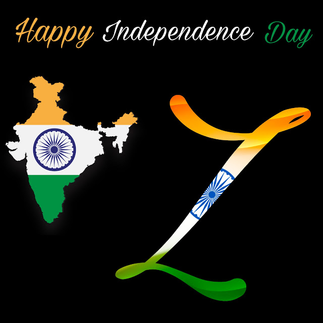 Z Letter Independence Day DP